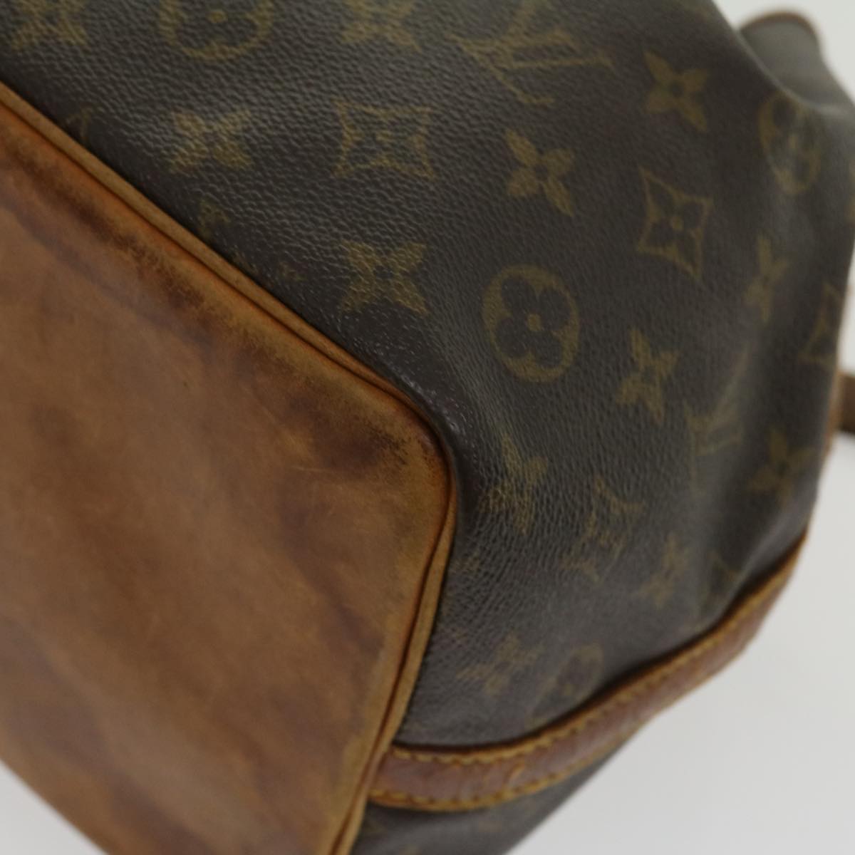 LOUIS VUITTON Monogram Petit Noe Shoulder Bag M42226 LV Auth 30433