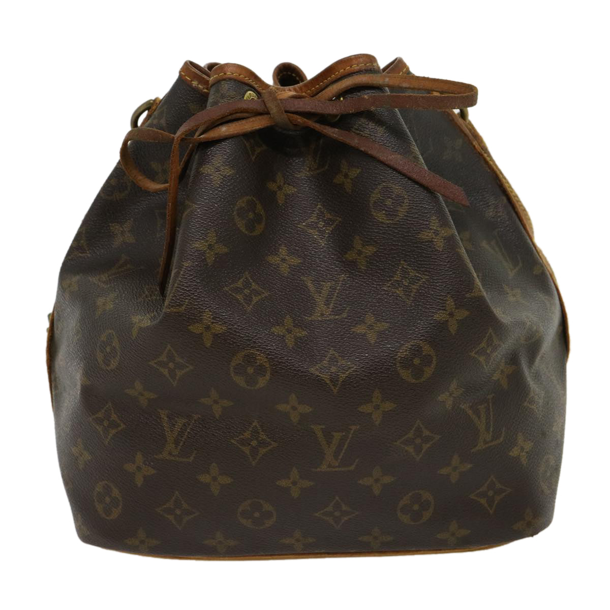 LOUIS VUITTON Monogram Petit Noe Shoulder Bag M42226 LV Auth 30433