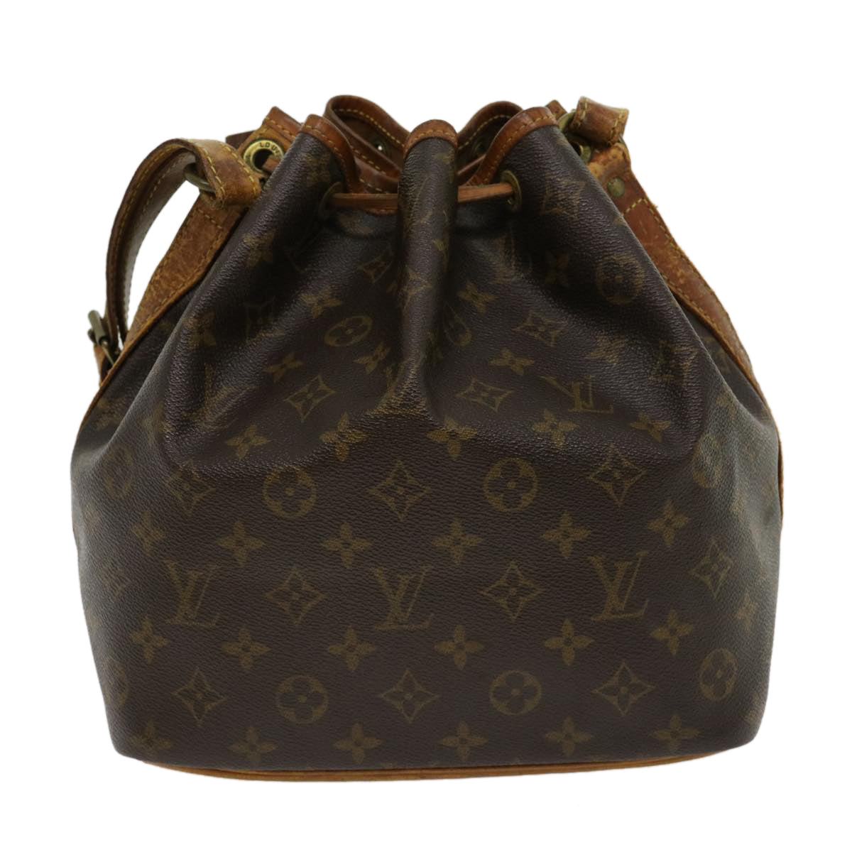 LOUIS VUITTON Monogram Petit Noe Shoulder Bag M42226 LV Auth 30433