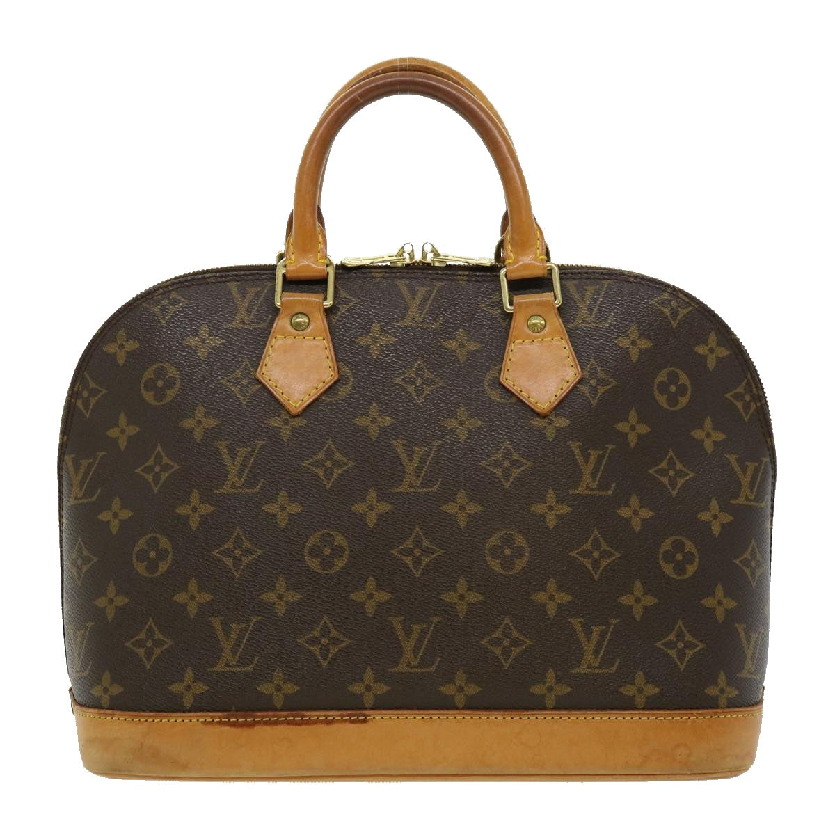 LOUIS VUITTON Monogram Alma Hand Bag M51130 LV Auth 30439