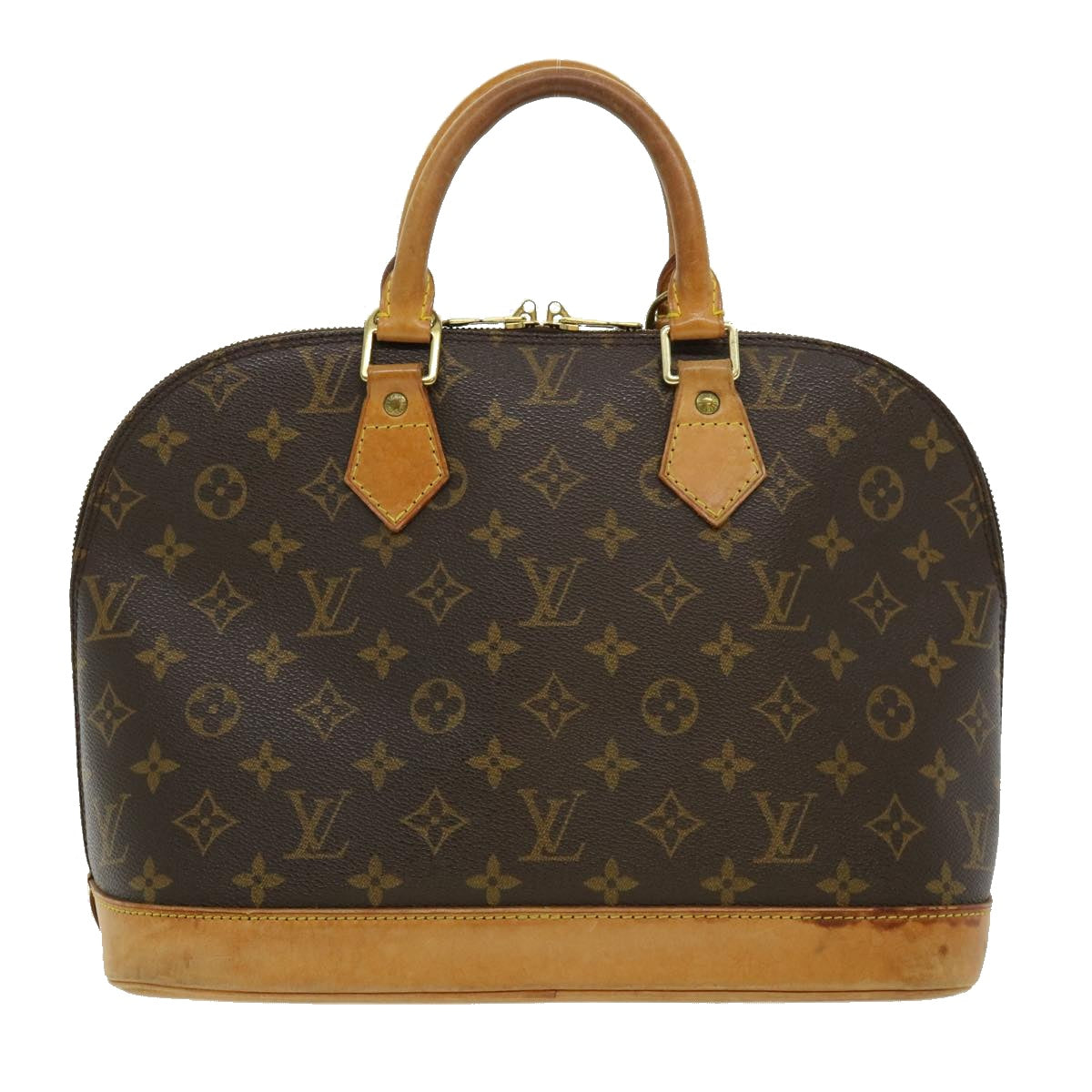 LOUIS VUITTON Monogram Alma Hand Bag M51130 LV Auth 30439