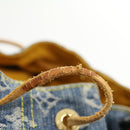 LOUIS VUITTON Monogram Denim Sac A DosGM Backpack Blue M95056 LV Auth 30454A-9