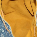 LOUIS VUITTON Monogram Denim Sac A DosGM Backpack Blue M95056 LV Auth 30454A-10
