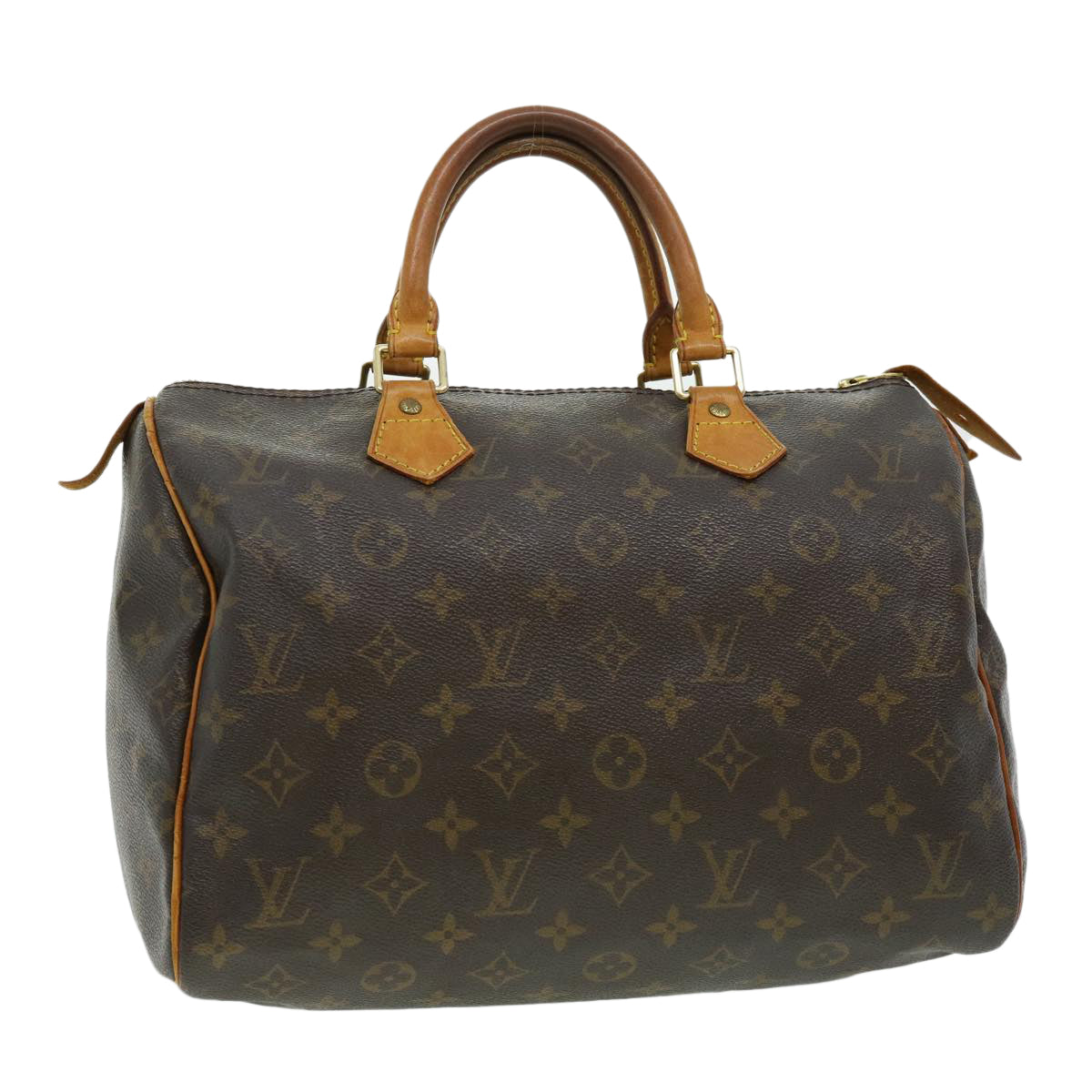 LOUIS VUITTON Monogram Speedy 30 Hand Bag M41526 LV Auth 30459