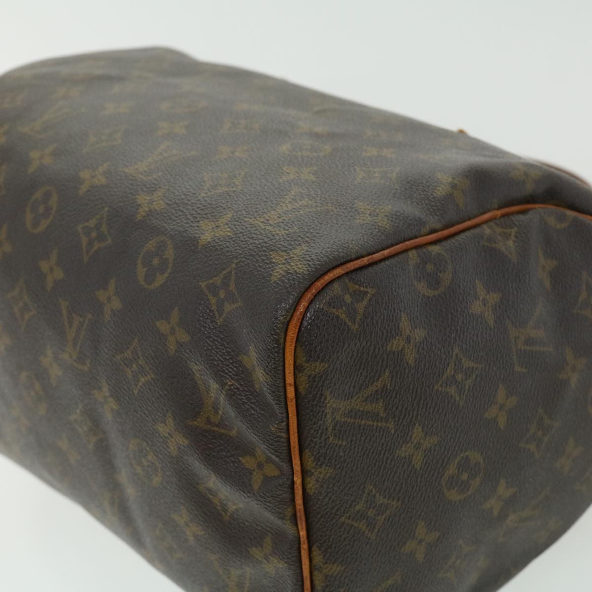 LOUIS VUITTON Monogram Speedy 30 Hand Bag M41526 LV Auth 30459