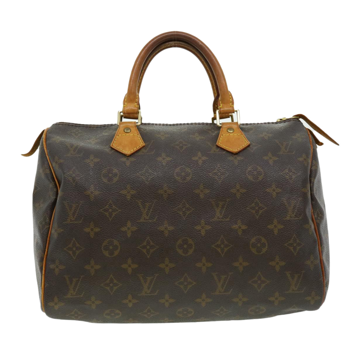 LOUIS VUITTON Monogram Speedy 30 Hand Bag M41526 LV Auth 30459