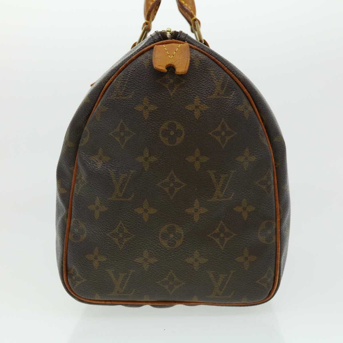 LOUIS VUITTON Monogram Speedy 30 Hand Bag M41526 LV Auth 30459