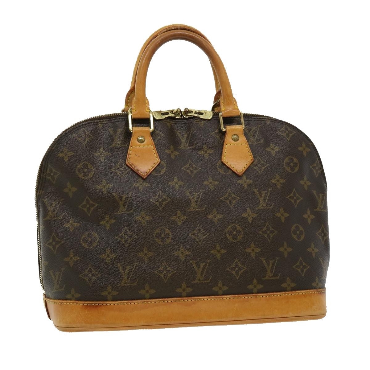 LOUIS VUITTON Monogram Alma Hand Bag M51130 LV Auth 30476