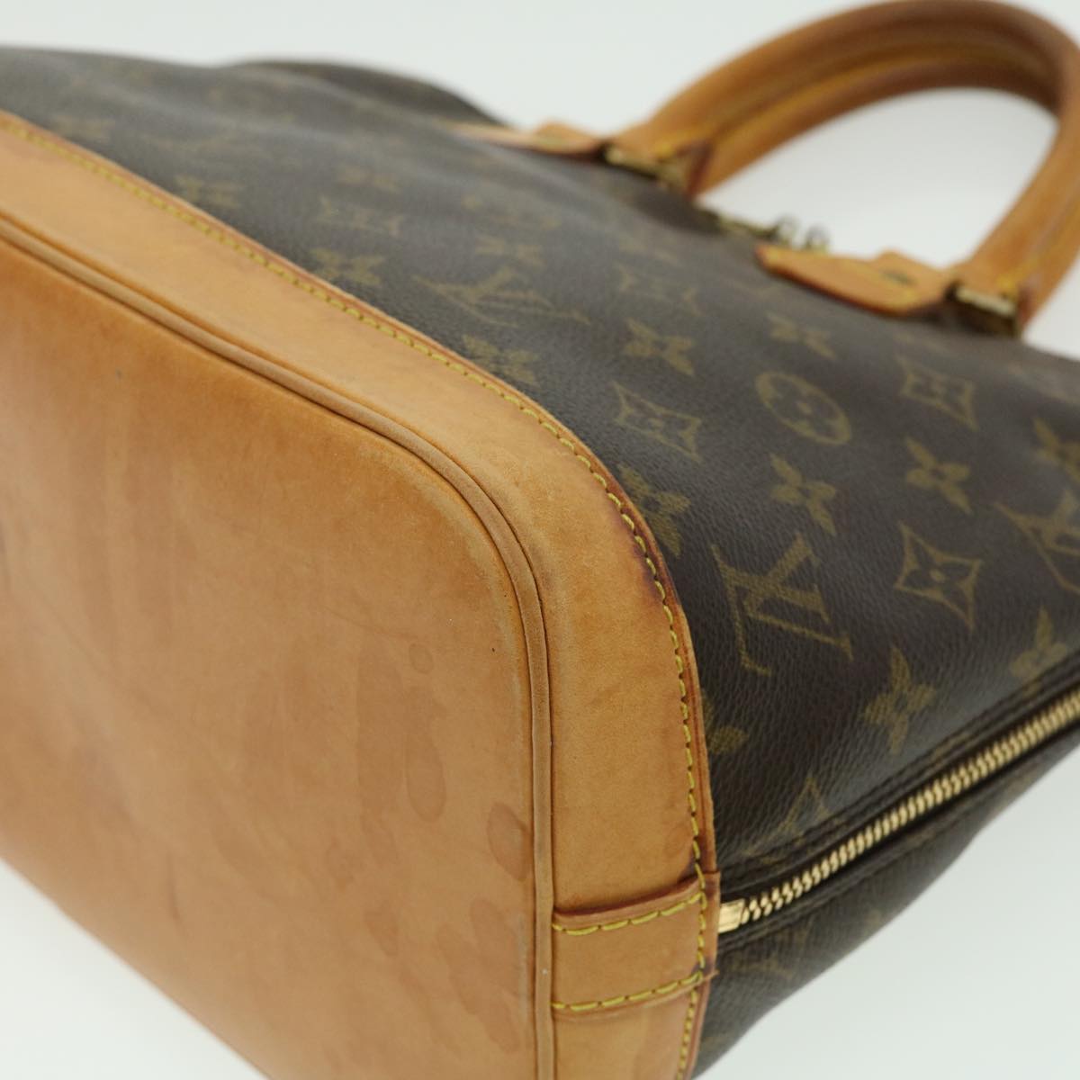 LOUIS VUITTON Monogram Alma Hand Bag M51130 LV Auth 30476