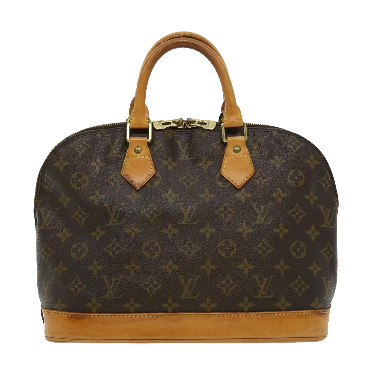 LOUIS VUITTON Monogram Alma Hand Bag M51130 LV Auth 30476