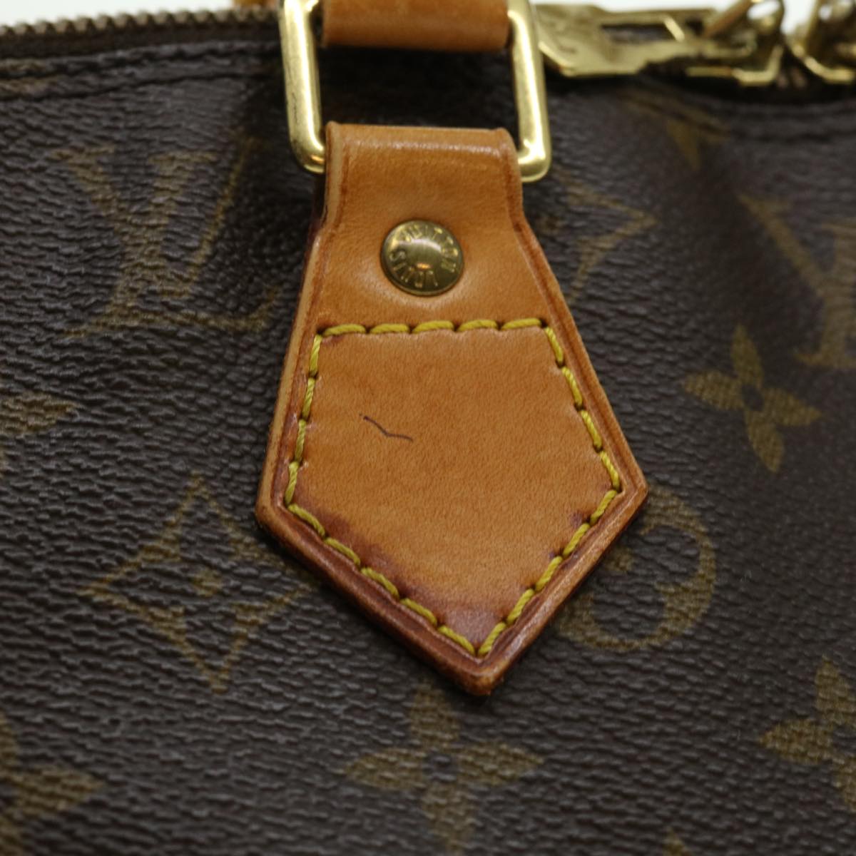 LOUIS VUITTON Monogram Alma Hand Bag M51130 LV Auth 30476