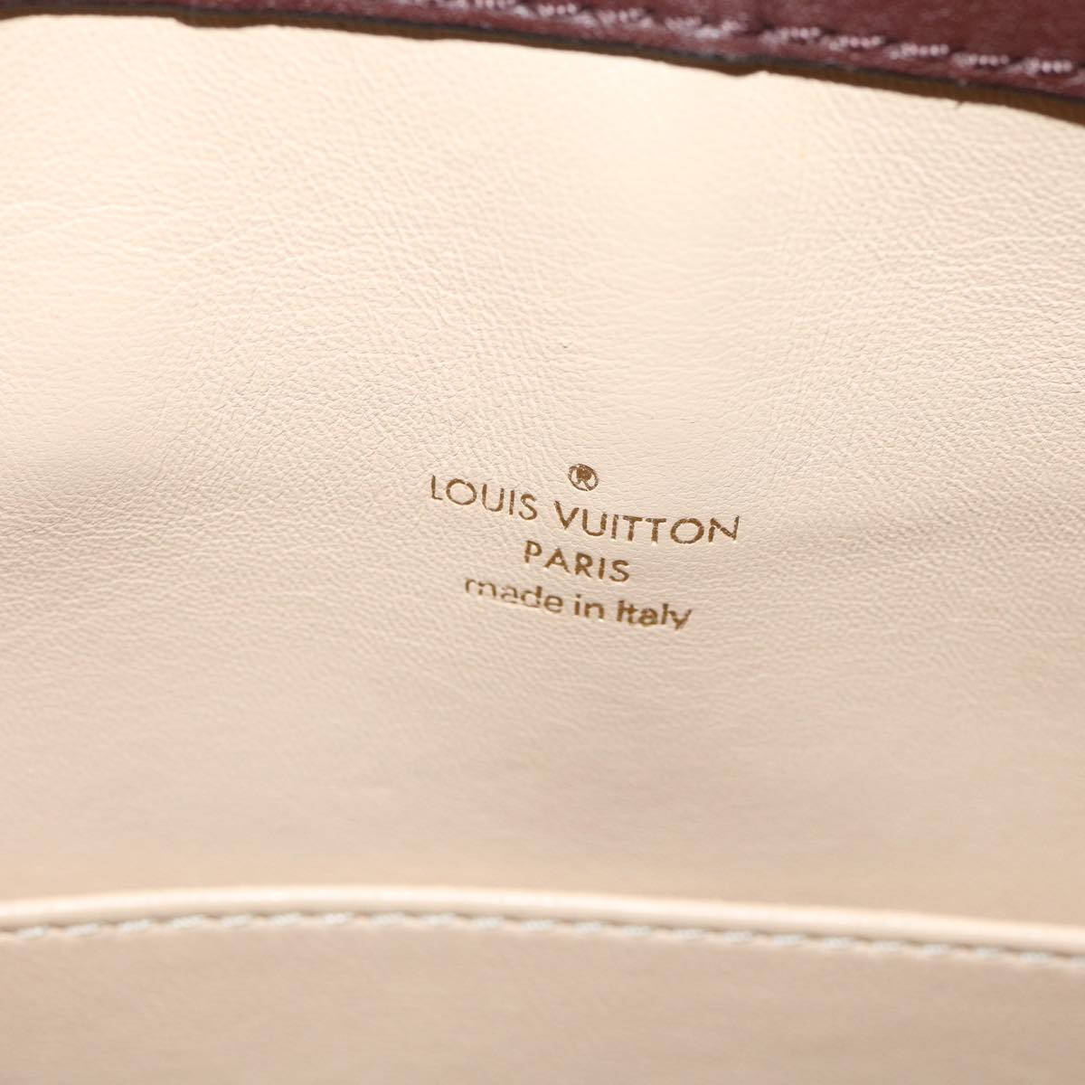 LOUIS VUITTON Monogram Speedy Amazon PM Shoulder Bag White M42210 LV Auth 30478A