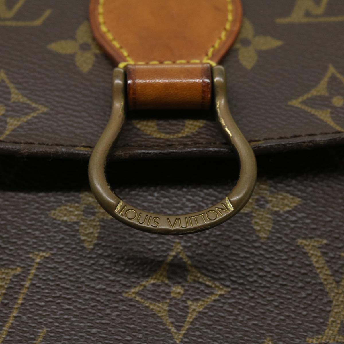 LOUIS VUITTON Monogram Saint Cloud MM Shoulder Bag M51243 LV Auth 30481