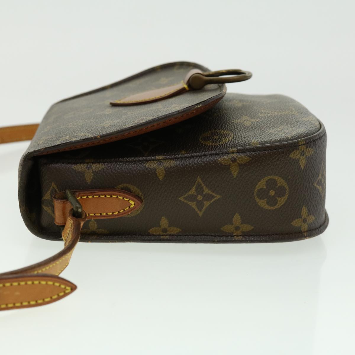 LOUIS VUITTON Monogram Saint Cloud MM Shoulder Bag M51243 LV Auth 30481