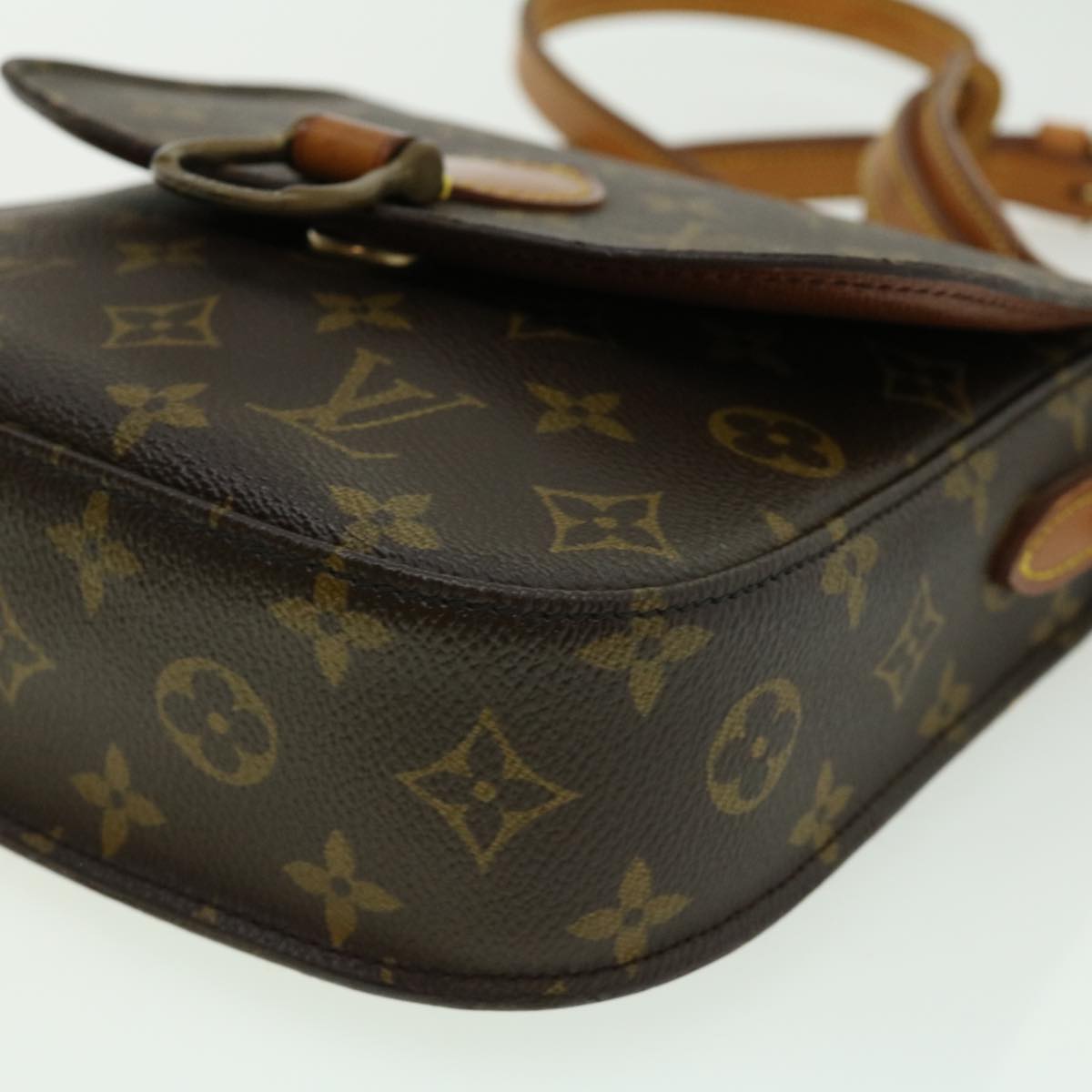 LOUIS VUITTON Monogram Saint Cloud MM Shoulder Bag M51243 LV Auth 30481