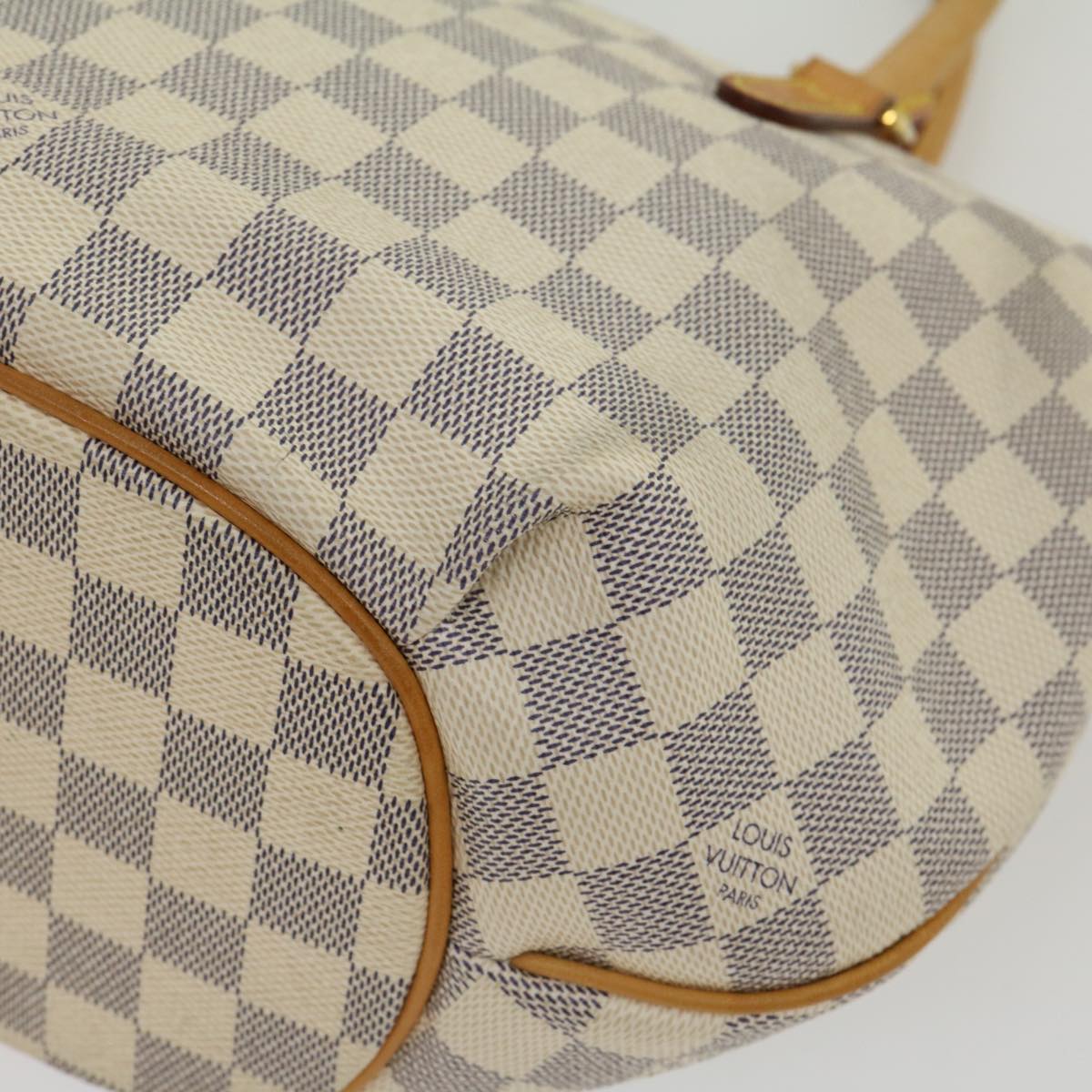 LOUIS VUITTON Damier Azur Riviera PM 2Way Tote Bag N48250 LV Auth 30530A