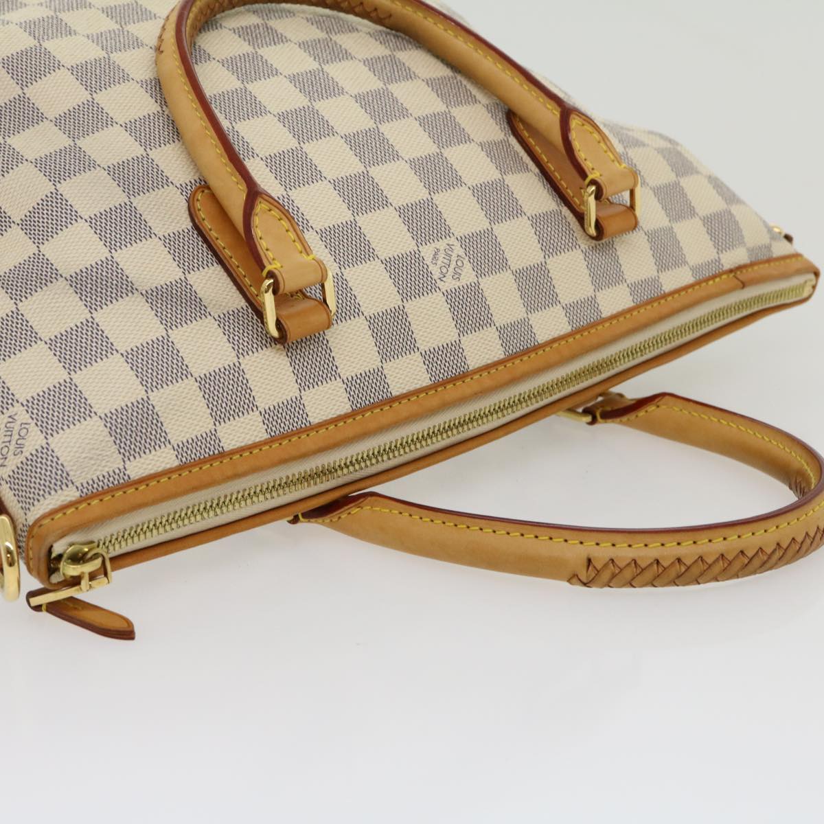 LOUIS VUITTON Damier Azur Riviera PM 2Way Tote Bag N48250 LV Auth 30530A