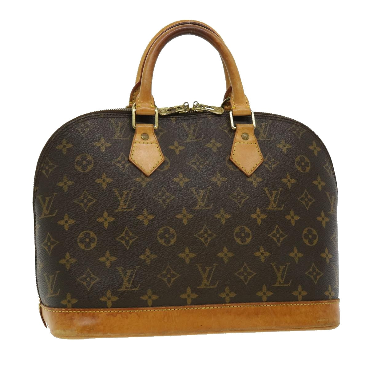 LOUIS VUITTON Monogram Alma Hand Bag M51130 LV Auth 30537