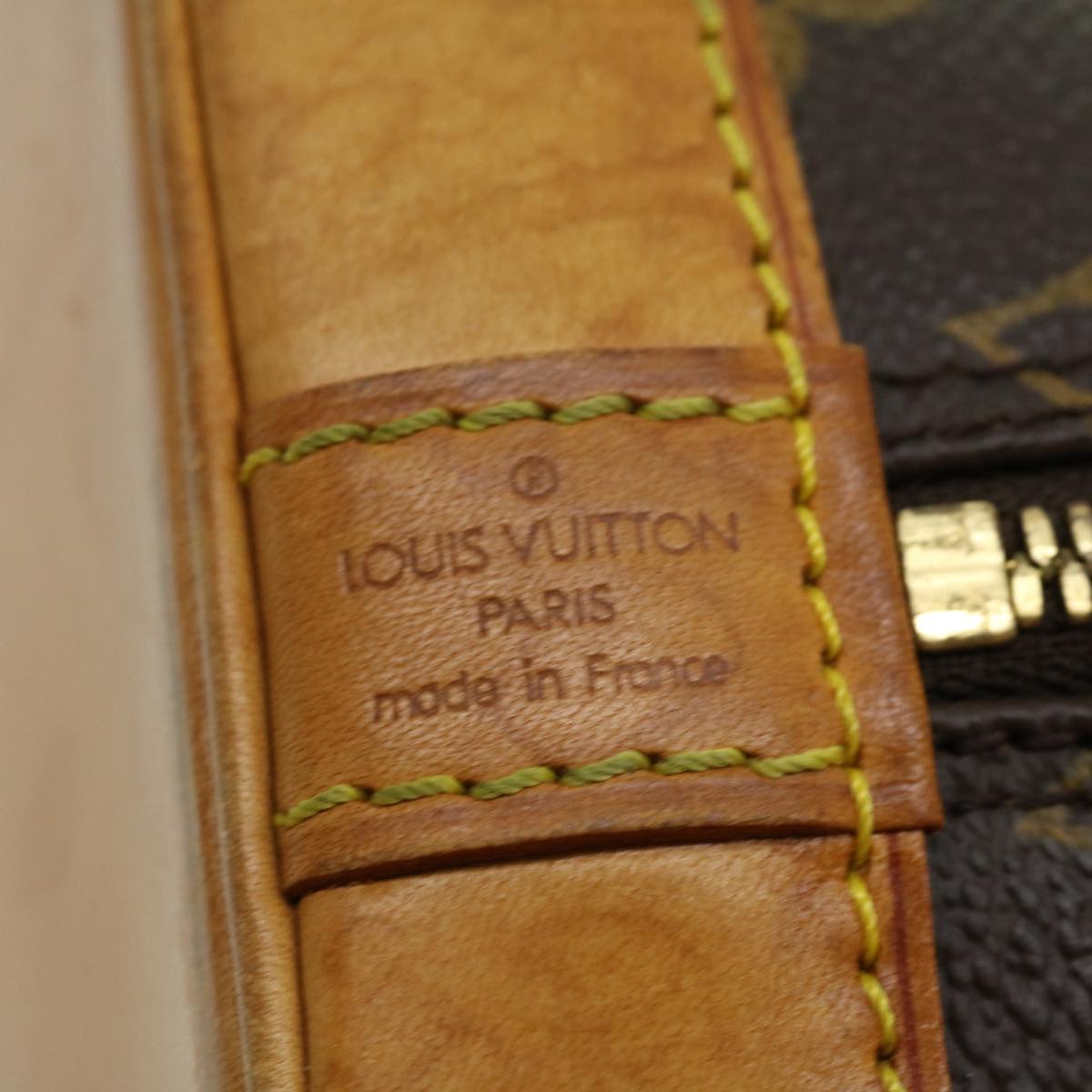 LOUIS VUITTON Monogram Alma Hand Bag M51130 LV Auth 30537