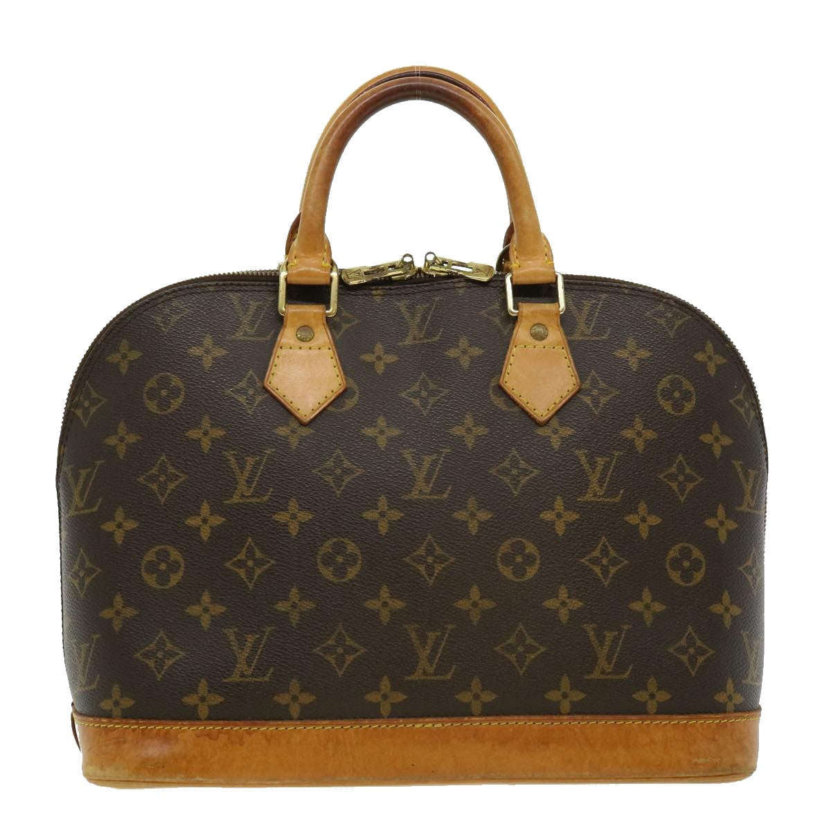 LOUIS VUITTON Monogram Alma Hand Bag M51130 LV Auth 30537