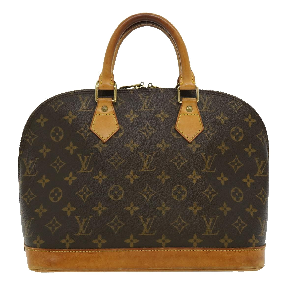 LOUIS VUITTON Monogram Alma Hand Bag M51130 LV Auth 30537