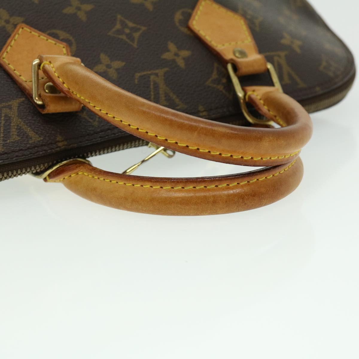 LOUIS VUITTON Monogram Alma Hand Bag M51130 LV Auth 30537