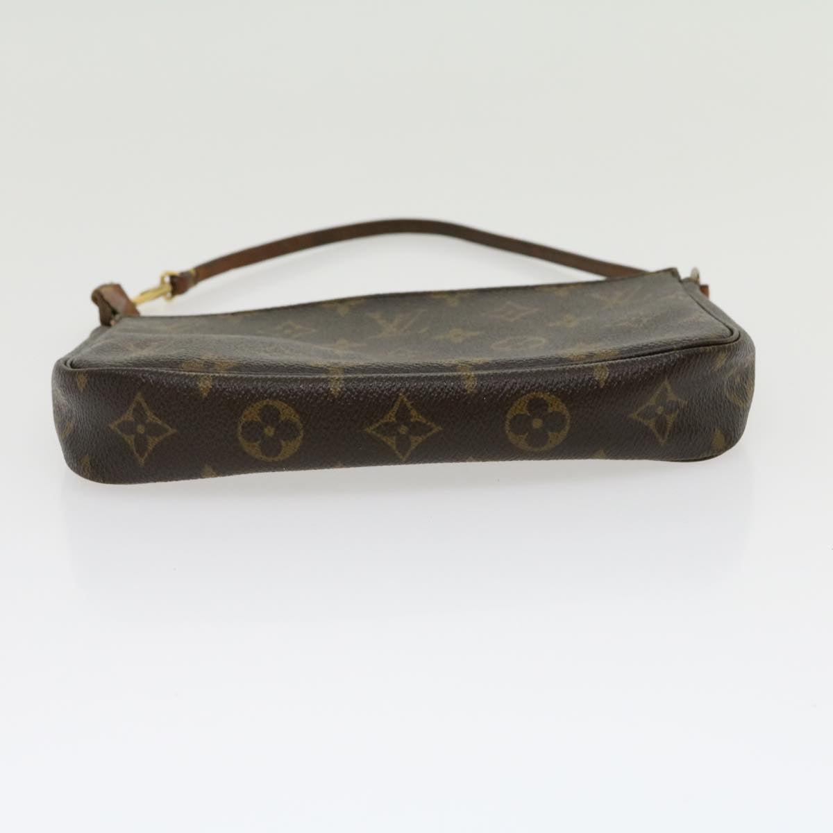 LOUIS VUITTON Monogram Pochette Accessoires Pouch M51980 LV Auth 30538