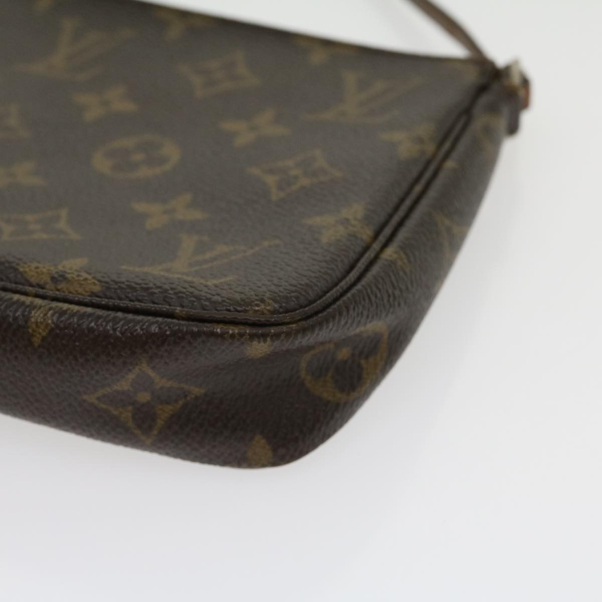 LOUIS VUITTON Monogram Pochette Accessoires Pouch M51980 LV Auth 30538