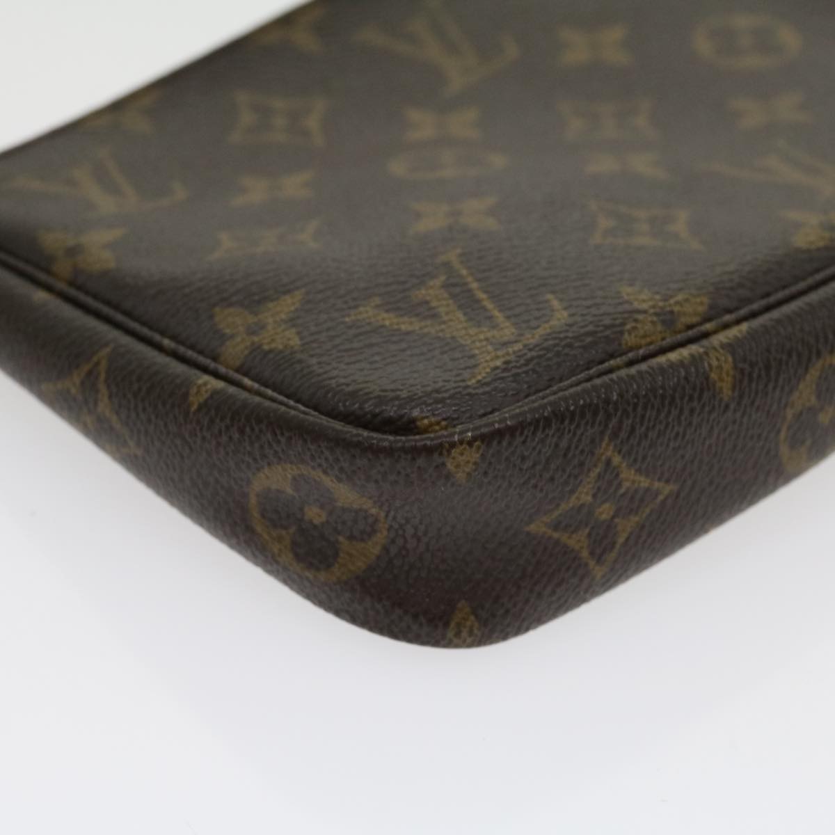 LOUIS VUITTON Monogram Pochette Accessoires Pouch M51980 LV Auth 30538