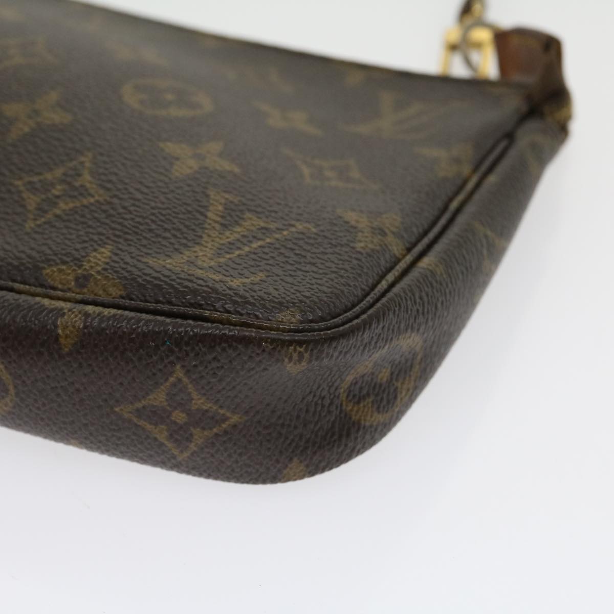 LOUIS VUITTON Monogram Pochette Accessoires Pouch M51980 LV Auth 30538