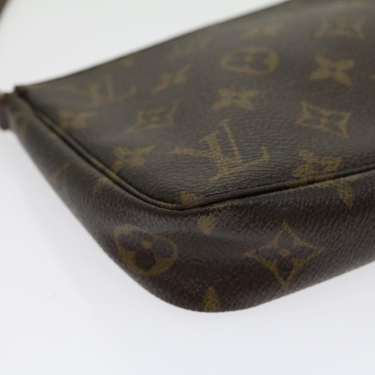 LOUIS VUITTON Monogram Pochette Accessoires Pouch M51980 LV Auth 30538