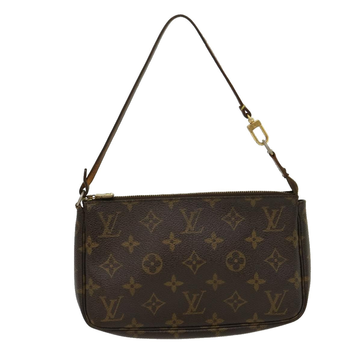 LOUIS VUITTON Monogram Pochette Accessoires Pouch M51980 LV Auth 30538