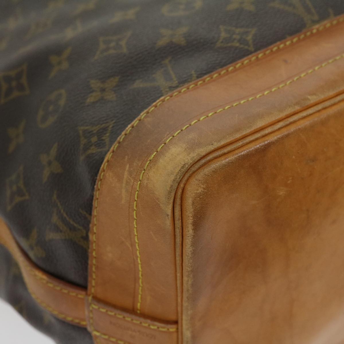 LOUIS VUITTON Monogram Noe Shoulder Bag M42224 LV Auth 30541