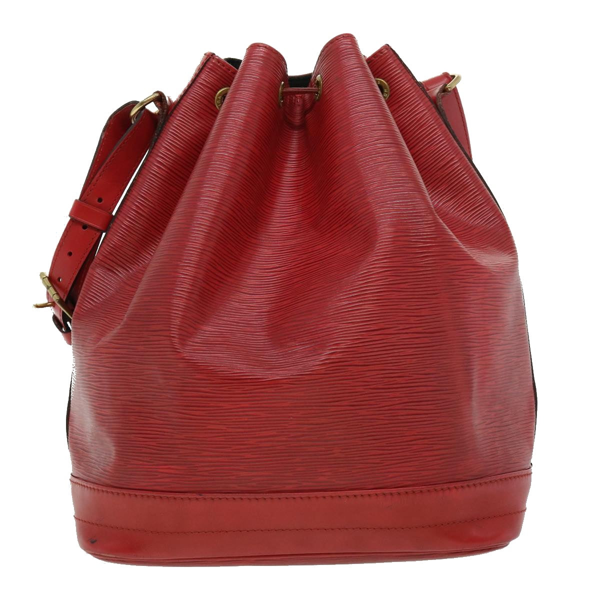 LOUIS VUITTON Epi Noe Shoulder Bag Red M44007 LV Auth 30551 - 0