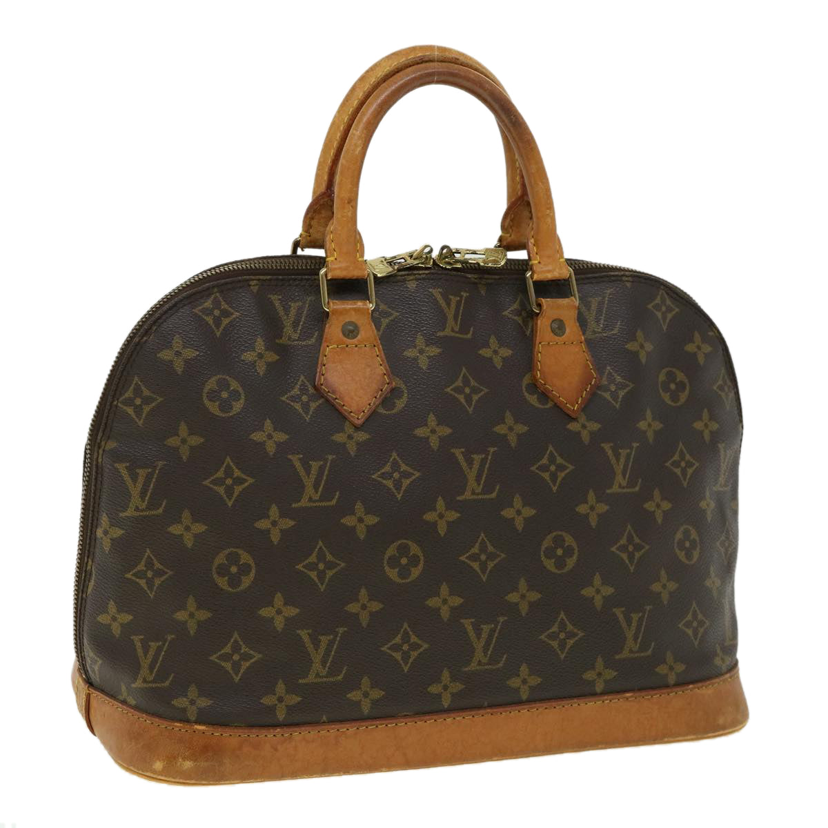 LOUIS VUITTON Monogram Alma Hand Bag M51130 LV Auth 30565