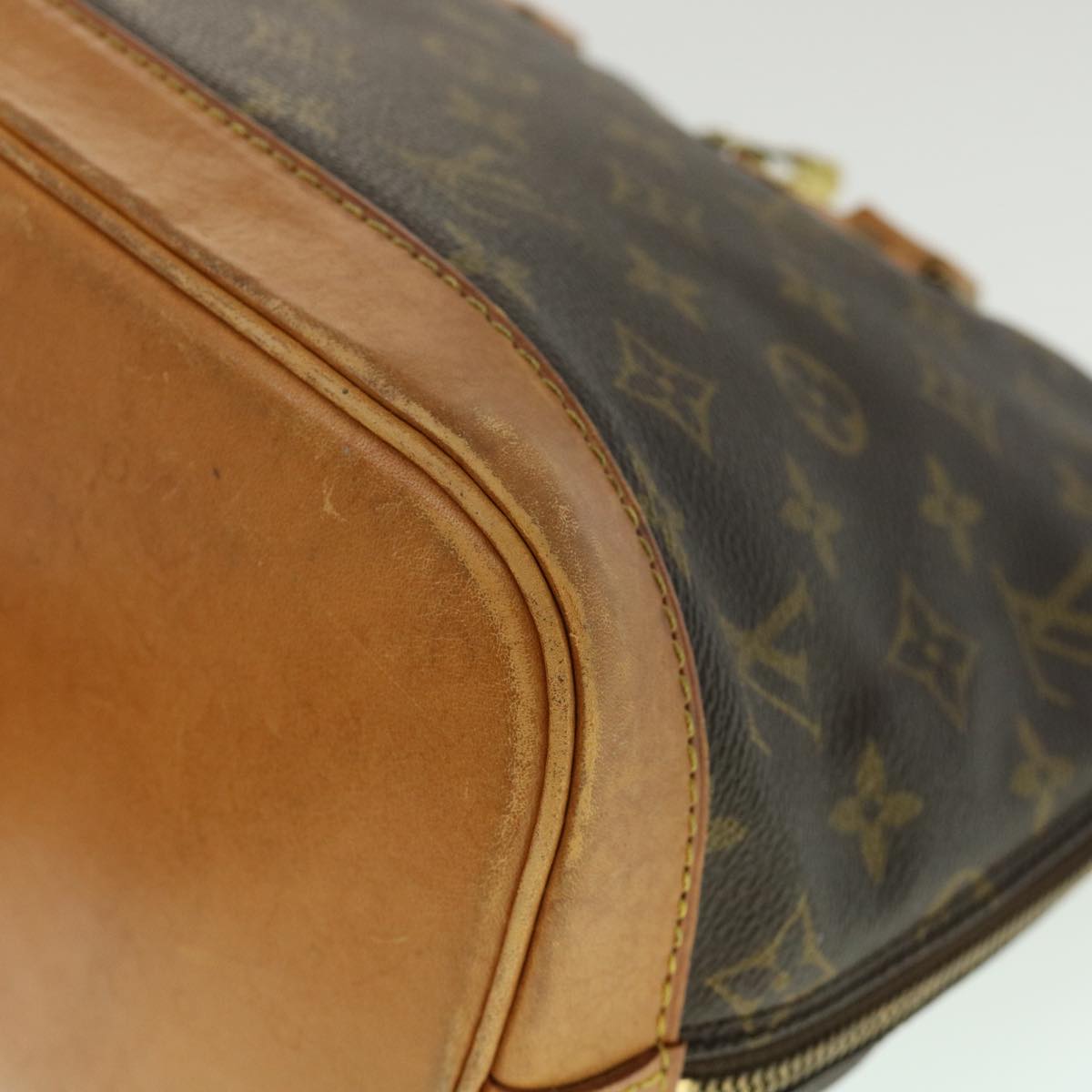 LOUIS VUITTON Monogram Alma Hand Bag M51130 LV Auth 30565