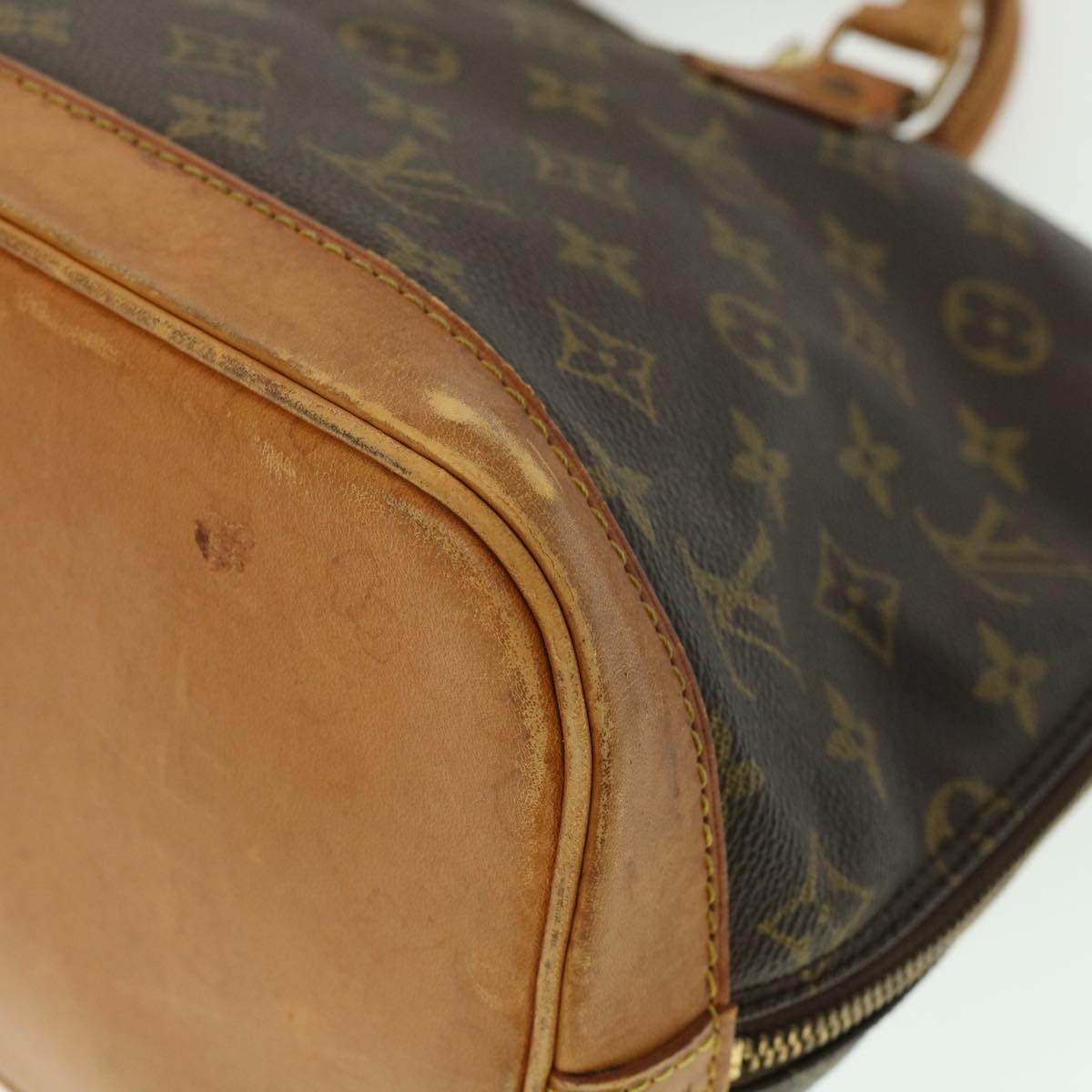 LOUIS VUITTON Monogram Alma Hand Bag M51130 LV Auth 30565