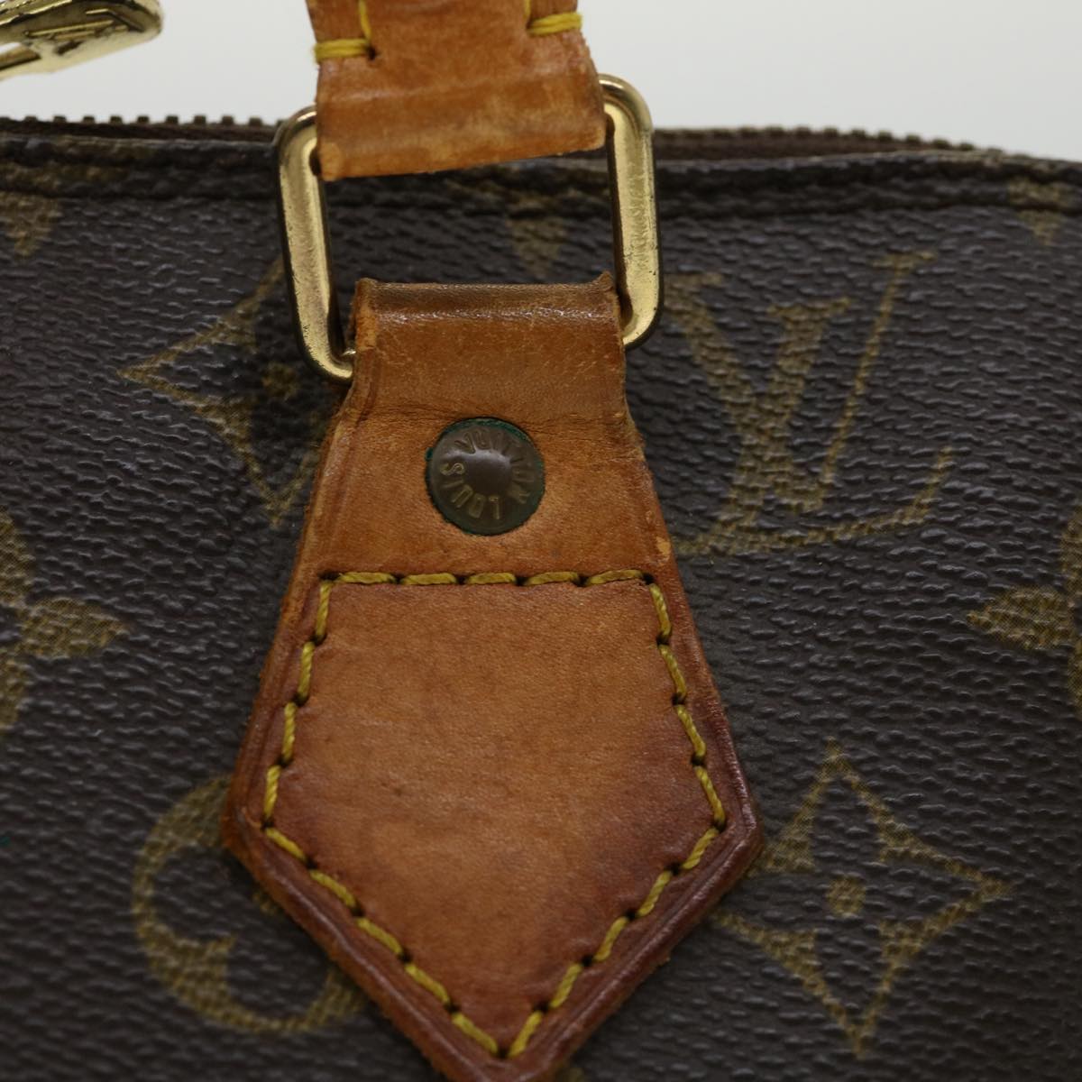 LOUIS VUITTON Monogram Alma Hand Bag M51130 LV Auth 30565