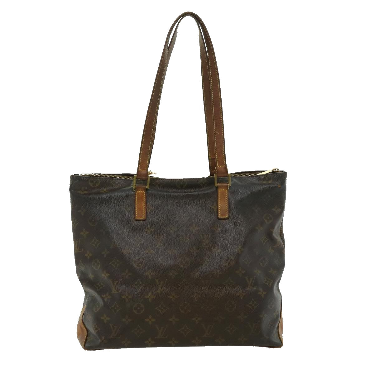 LOUIS VUITTON Monogram Cabas Mezzo Tote Bag M51151 LV Auth 30579 - 0