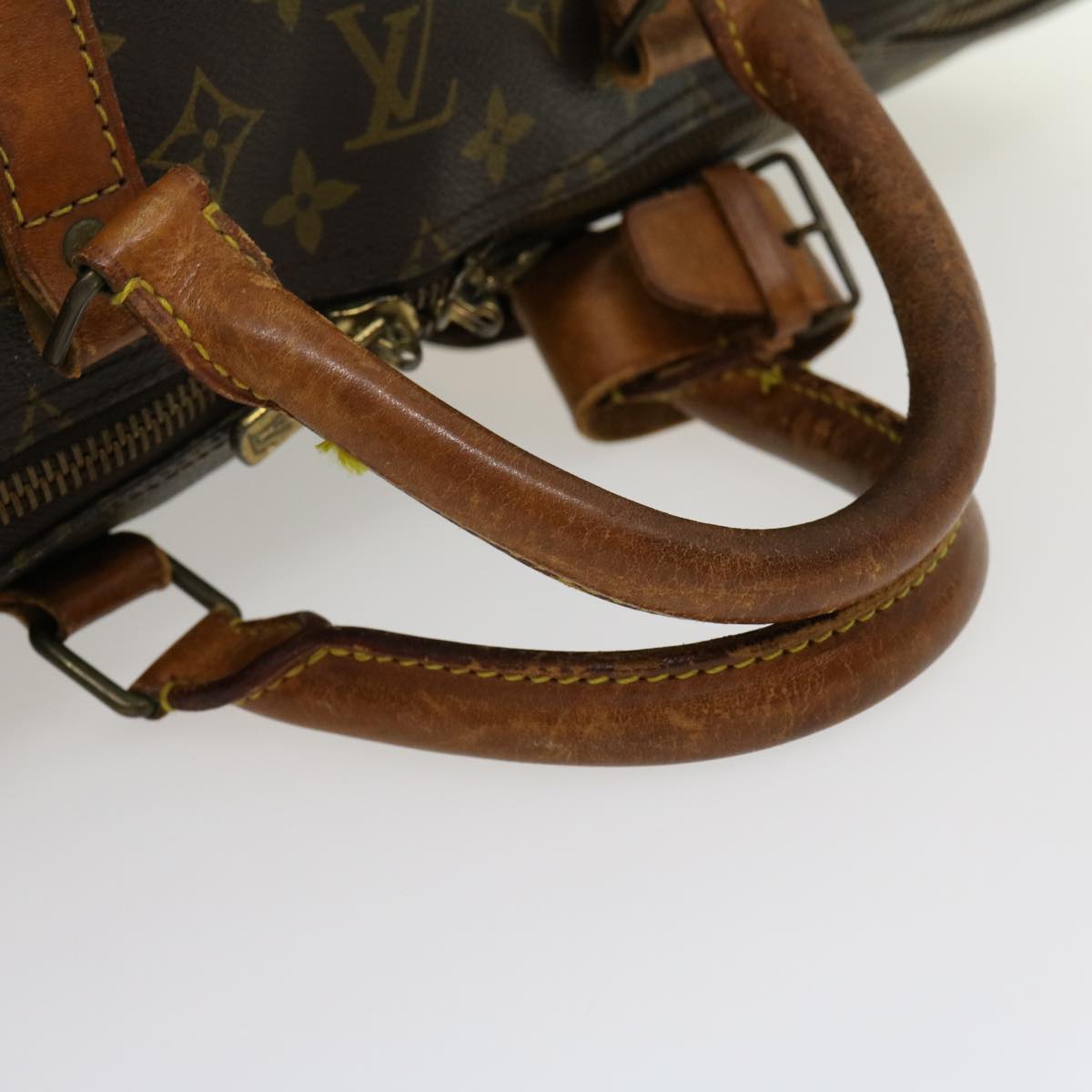 LOUIS VUITTON Monogram Keepall Bandouliere 55 Boston Bag M41414 LV Auth 30582