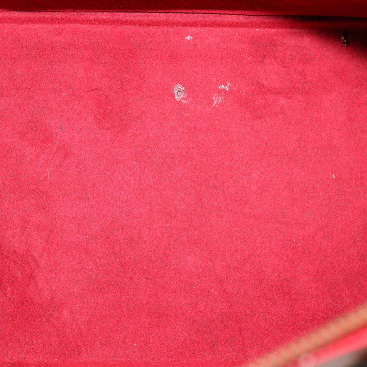 LOUIS VUITTON Epi Alma Hand Bag Red M52147 LV Auth 30615