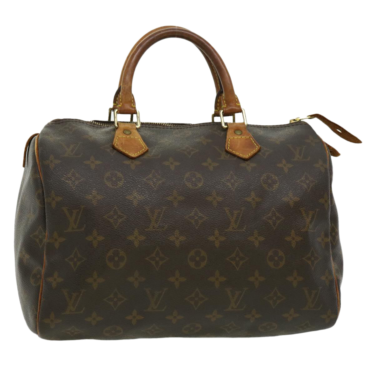 LOUIS VUITTON Monogram Speedy 30 Hand Bag M41526 LV Auth 30625