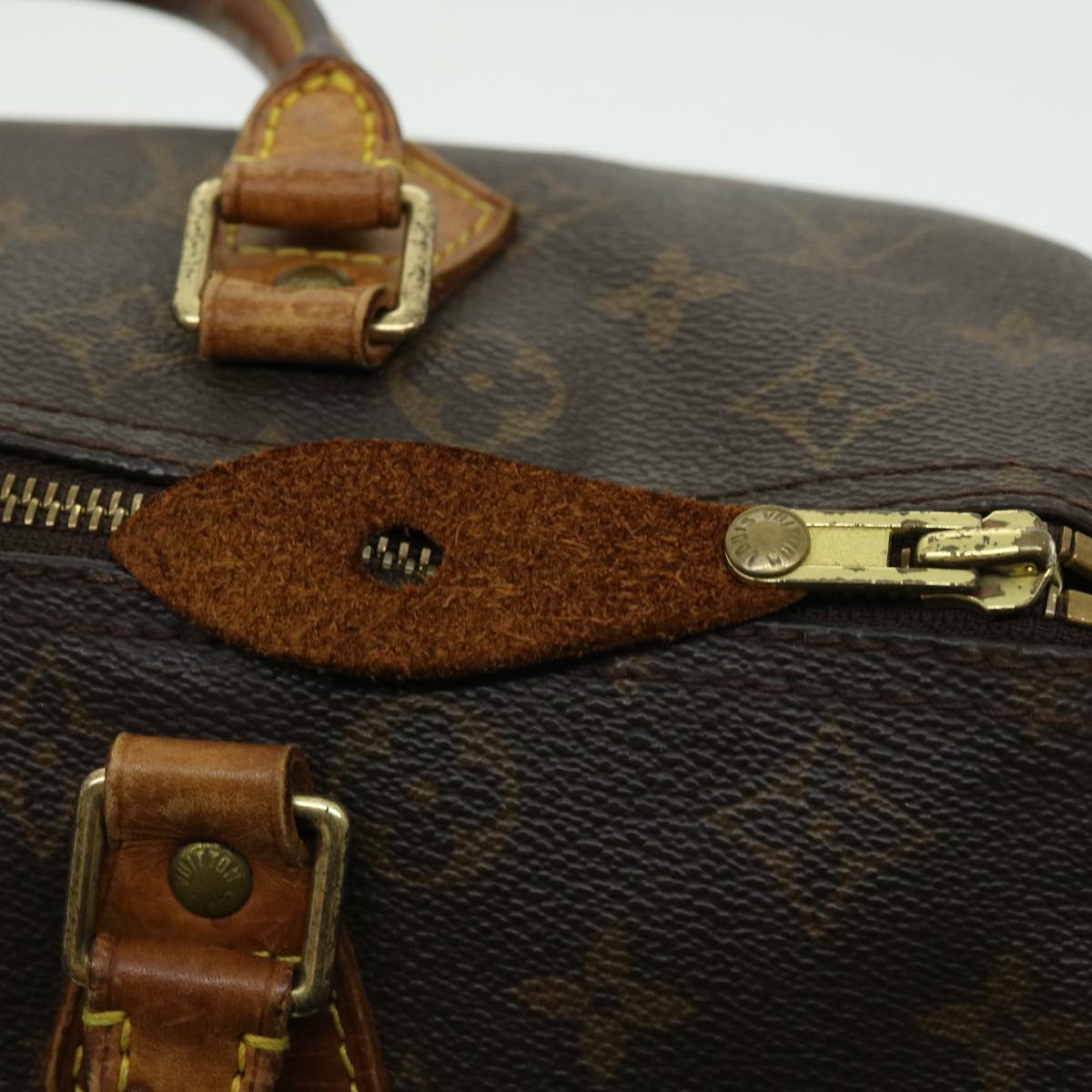 LOUIS VUITTON Monogram Speedy 30 Hand Bag M41526 LV Auth 30625