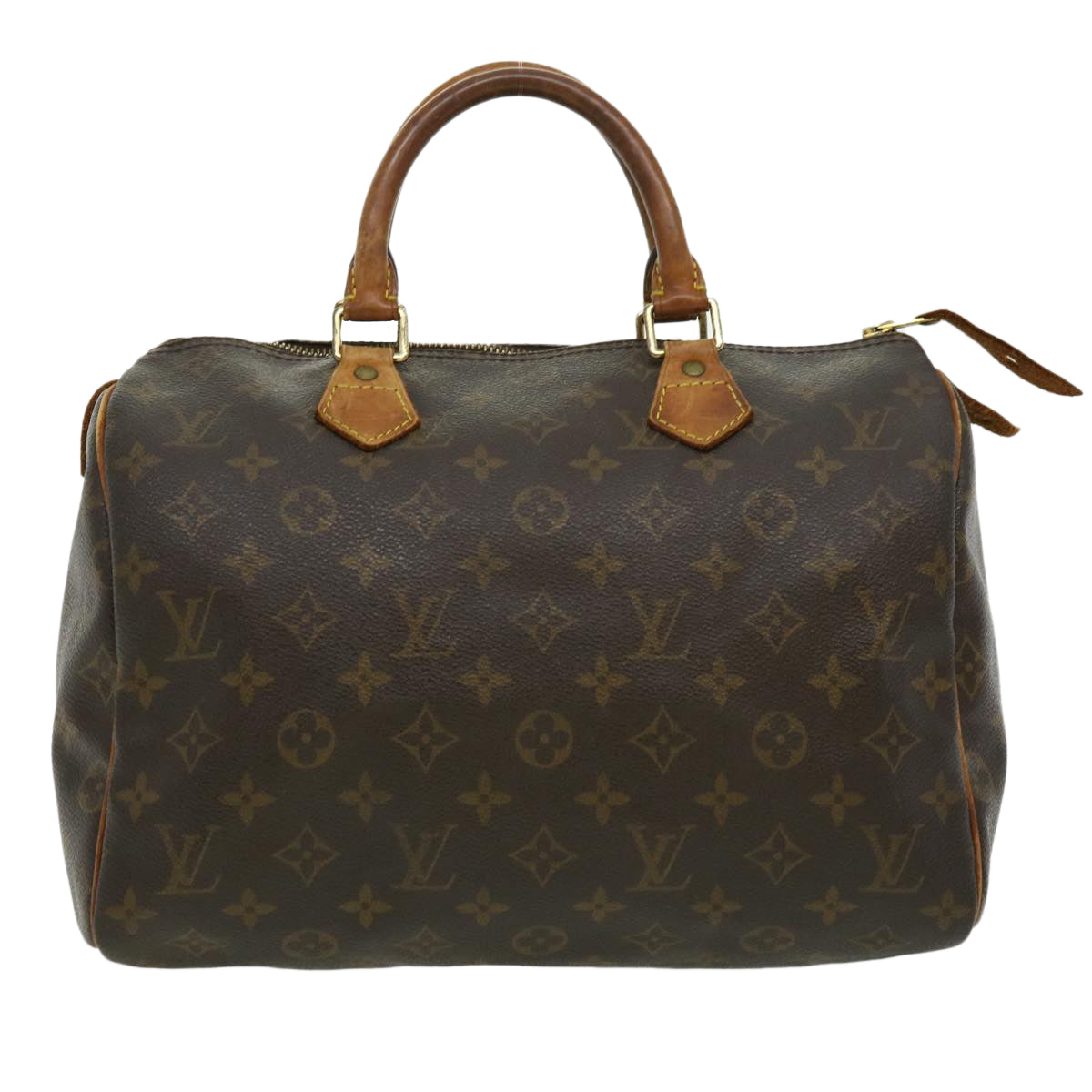 LOUIS VUITTON Monogram Speedy 30 Hand Bag M41526 LV Auth 30625