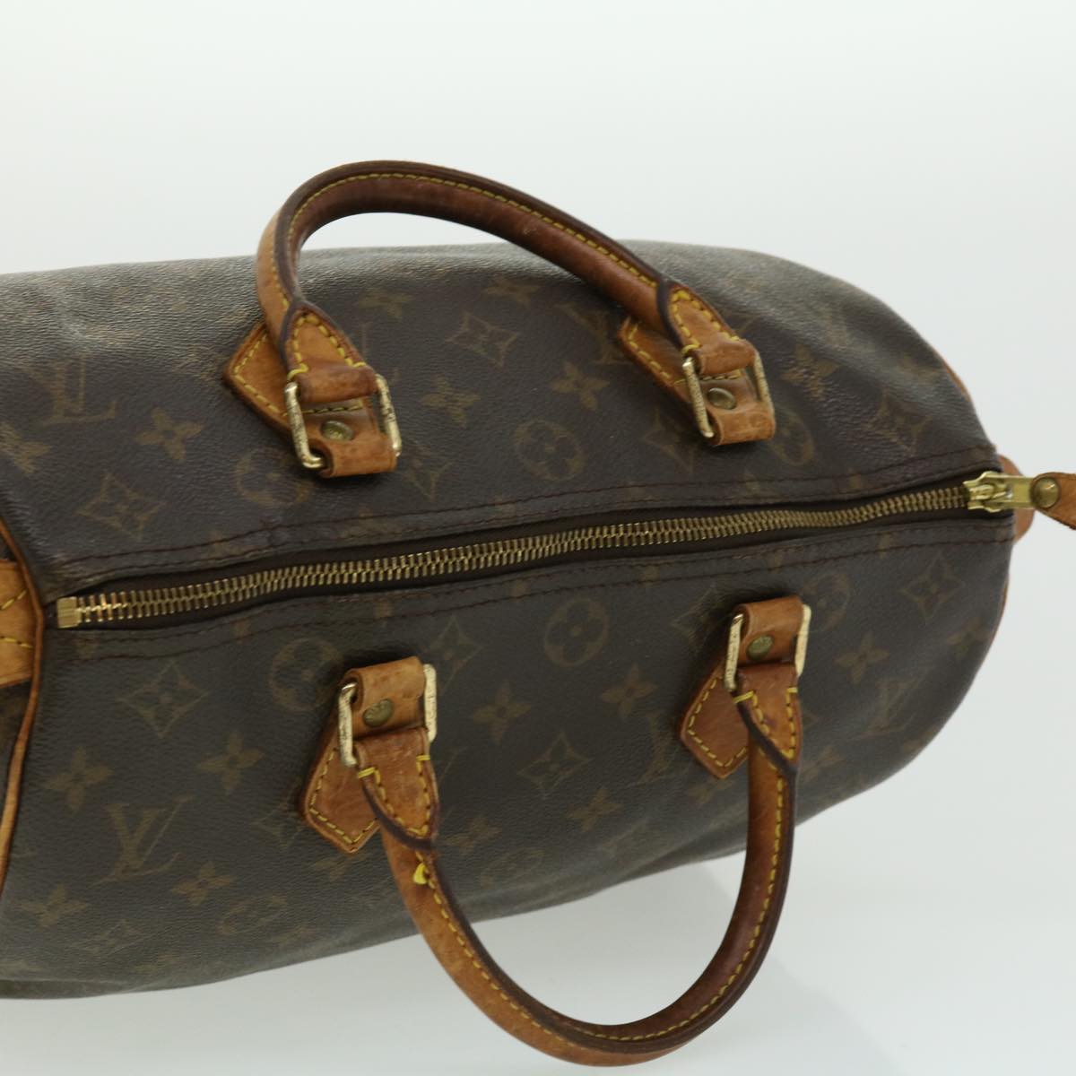 LOUIS VUITTON Monogram Speedy 30 Hand Bag M41526 LV Auth 30625