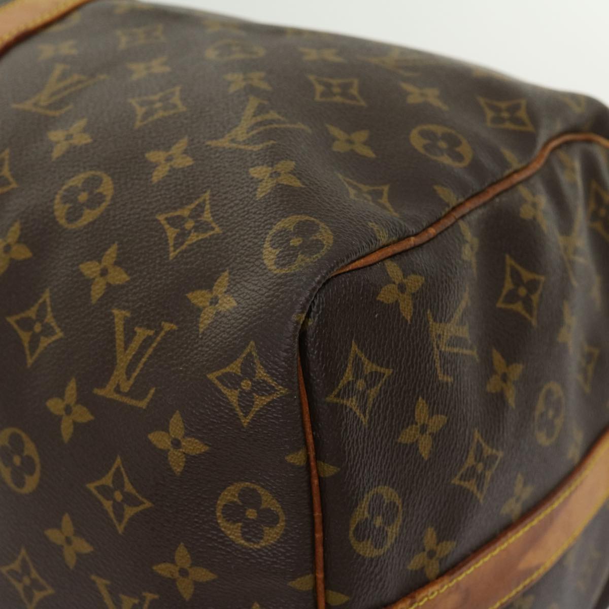 LOUIS VUITTON Monogram Keepall Bandouliere 50 Boston Bag M41416 LV Auth 30630