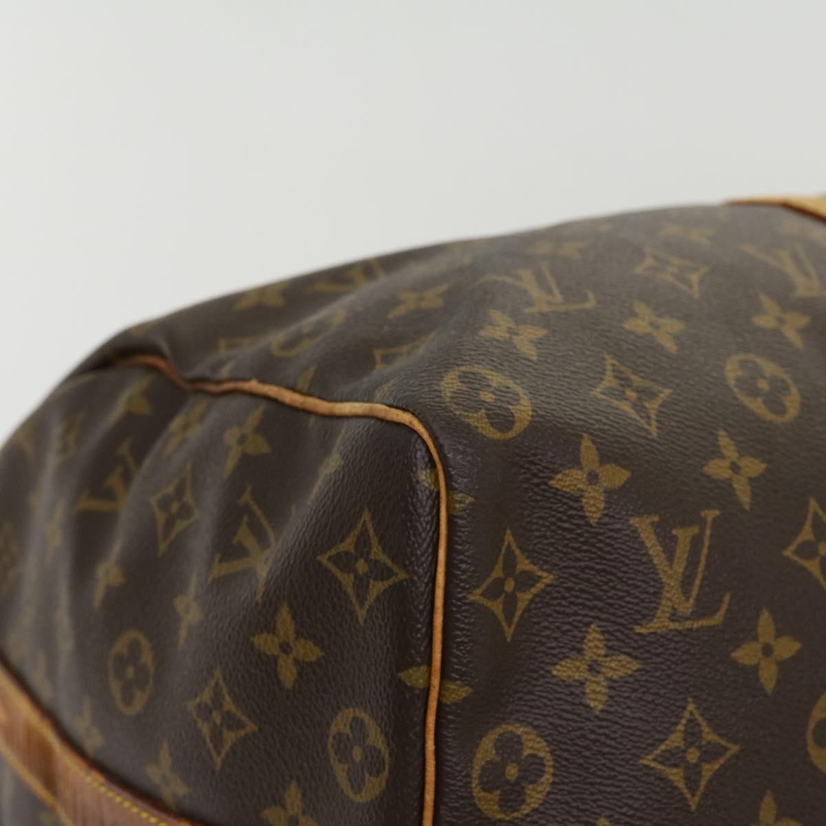 LOUIS VUITTON Monogram Keepall Bandouliere 50 Boston Bag M41416 LV Auth 30630