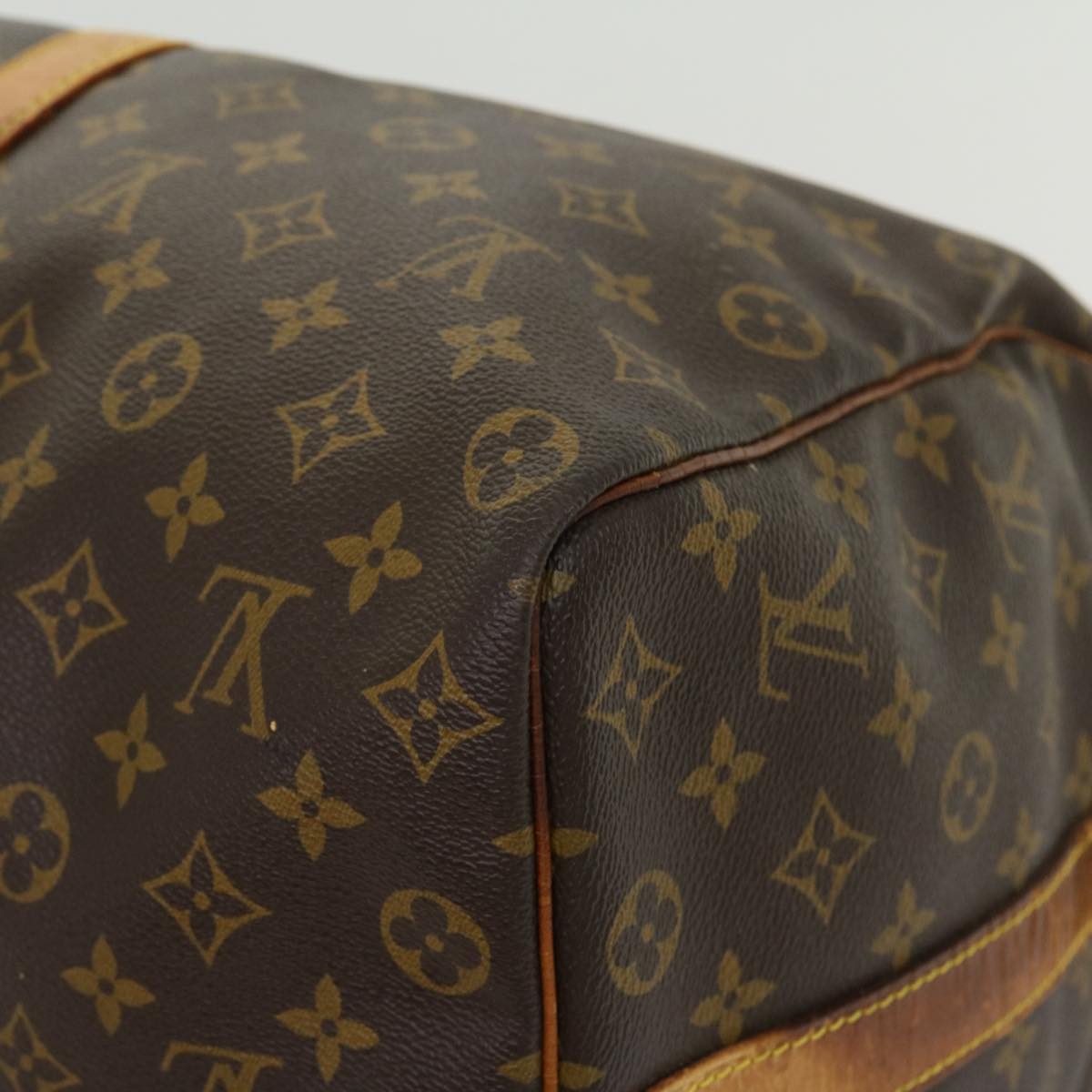 LOUIS VUITTON Monogram Keepall Bandouliere 50 Boston Bag M41416 LV Auth 30630