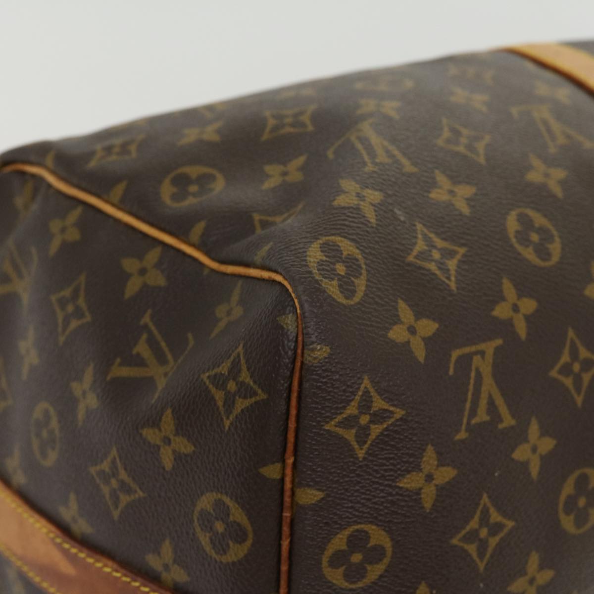 LOUIS VUITTON Monogram Keepall Bandouliere 50 Boston Bag M41416 LV Auth 30630