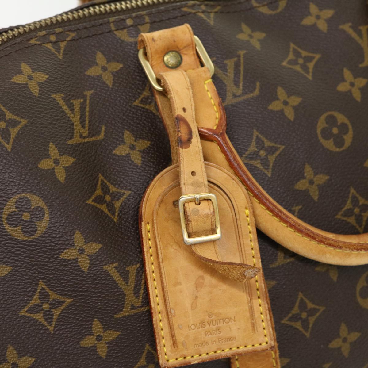 LOUIS VUITTON Monogram Keepall Bandouliere 50 Boston Bag M41416 LV Auth 30630